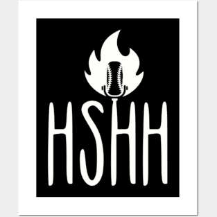 HSHH Alternate Logo - WHITE Posters and Art